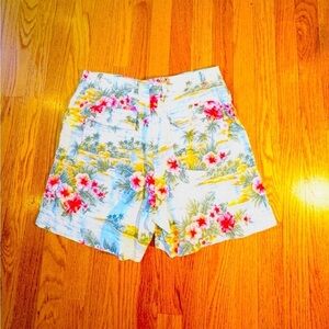 Jones New York Sport Women's High Waist Shorts | Stunning 100% Linen | High-end​